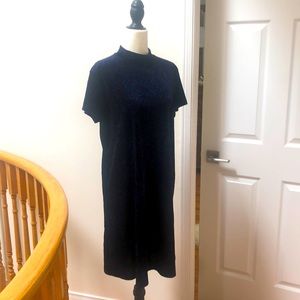 Like new Royal Blue Velvet Dress